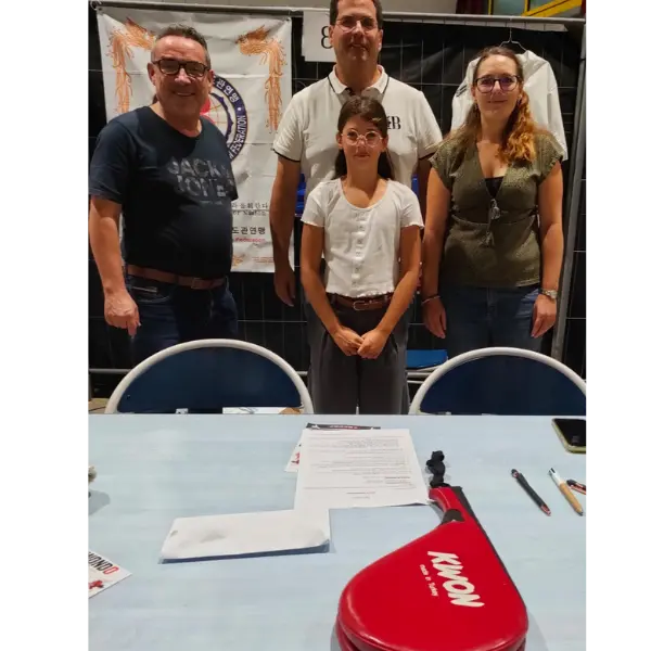 équipe présente au forum des associations en septembre 2026 à cognac en Charente